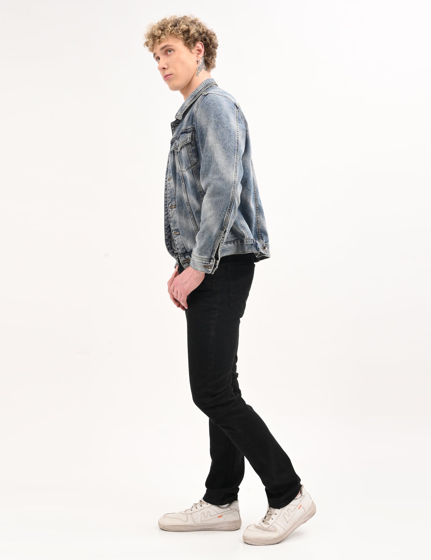 Classic Jet Black - Premium Slim Fit Denim Jeans