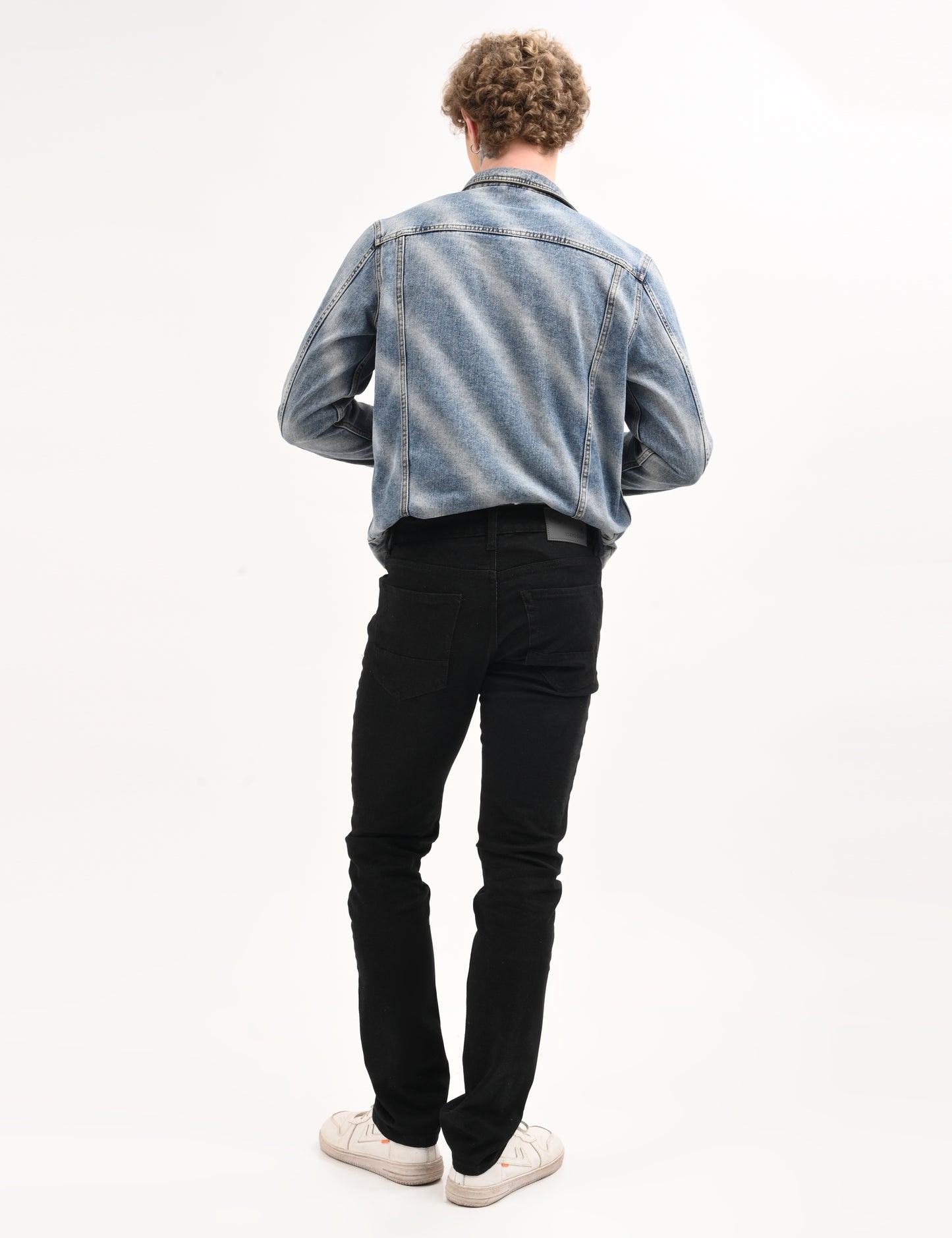 Classic Jet Black - Premium Slim Fit Denim Jeans