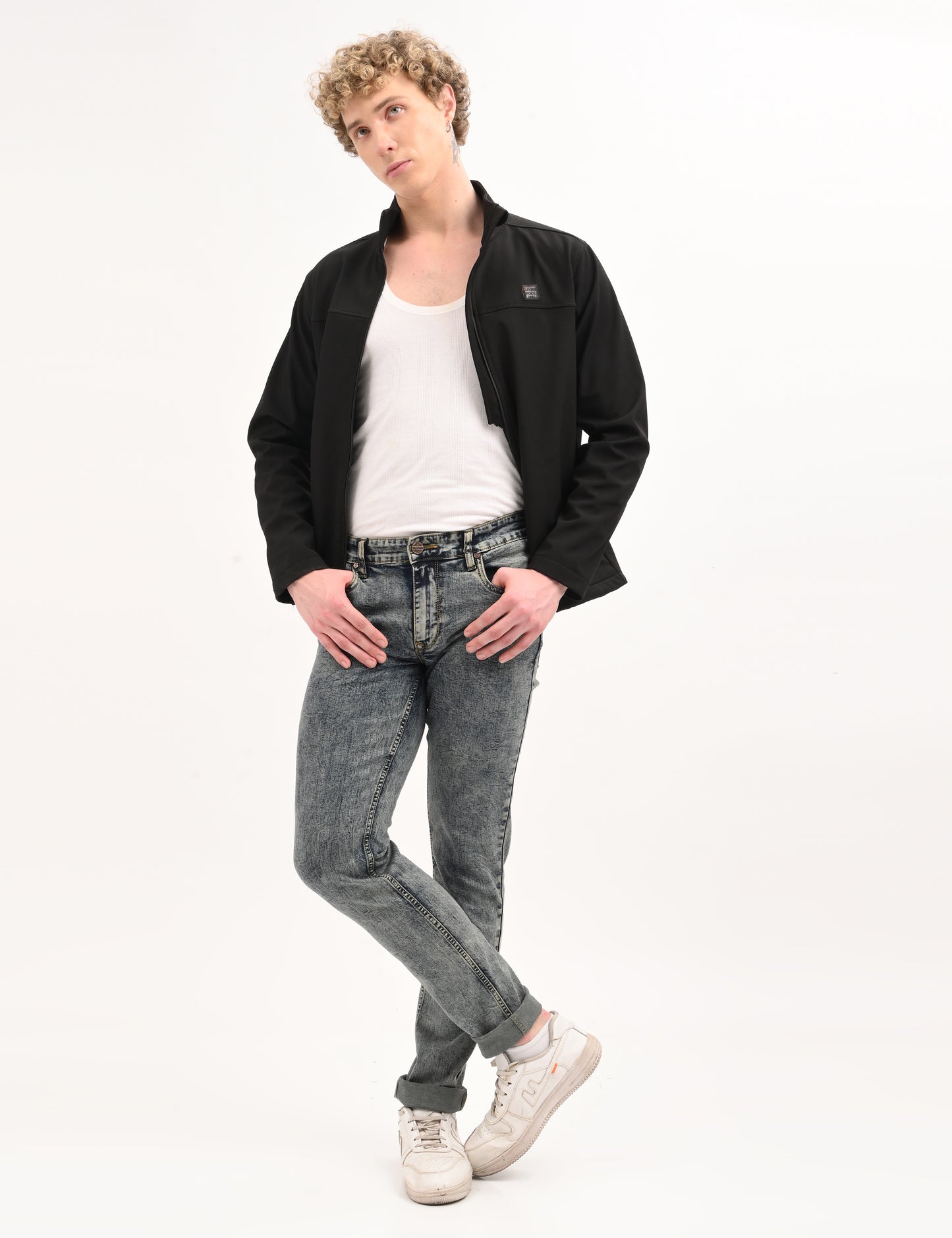 Cloud Blue - Premium Slim Fit Denim Jeans
