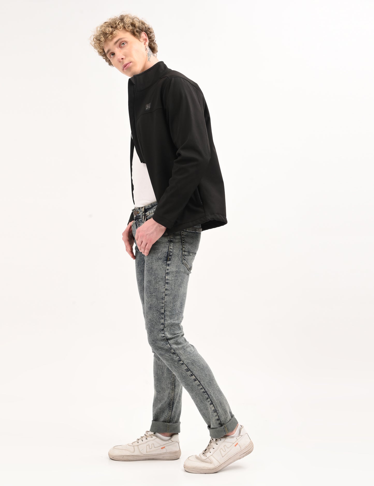 Cloud Blue - Premium Slim Fit Denim Jeans