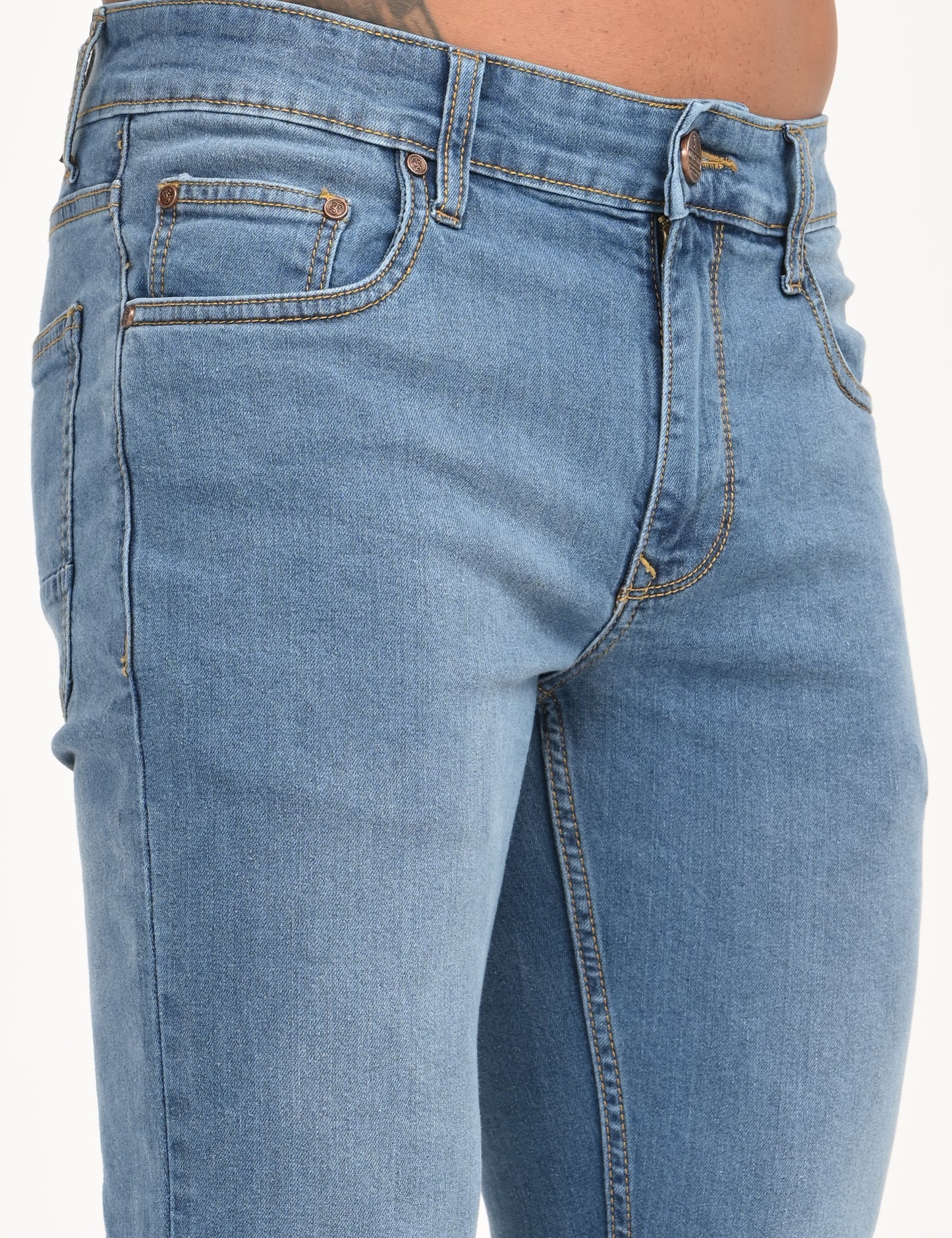 Classic Blue - Premium Slim Fit Denim Jeans