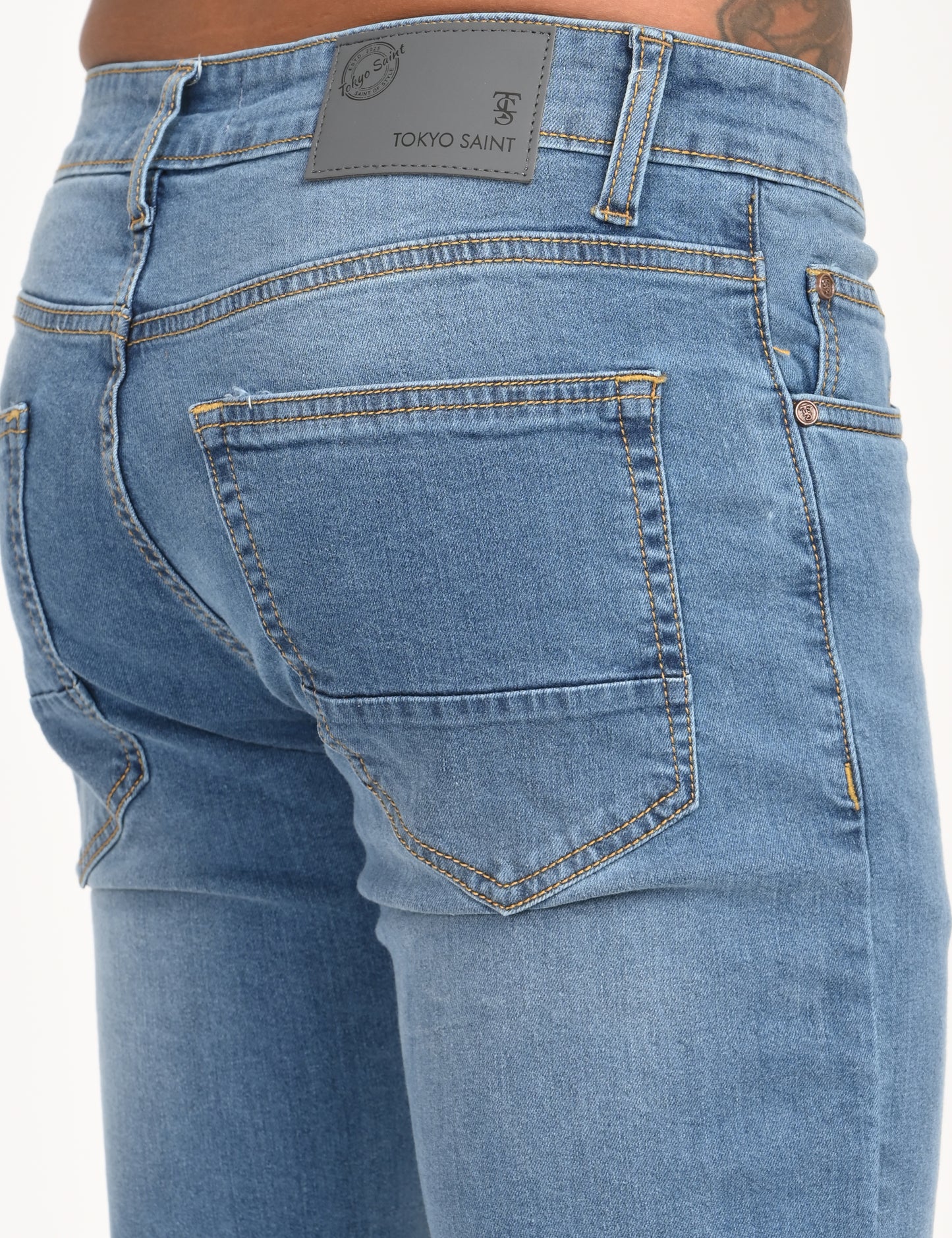 Classic Blue - Premium Slim Fit Denim Jeans