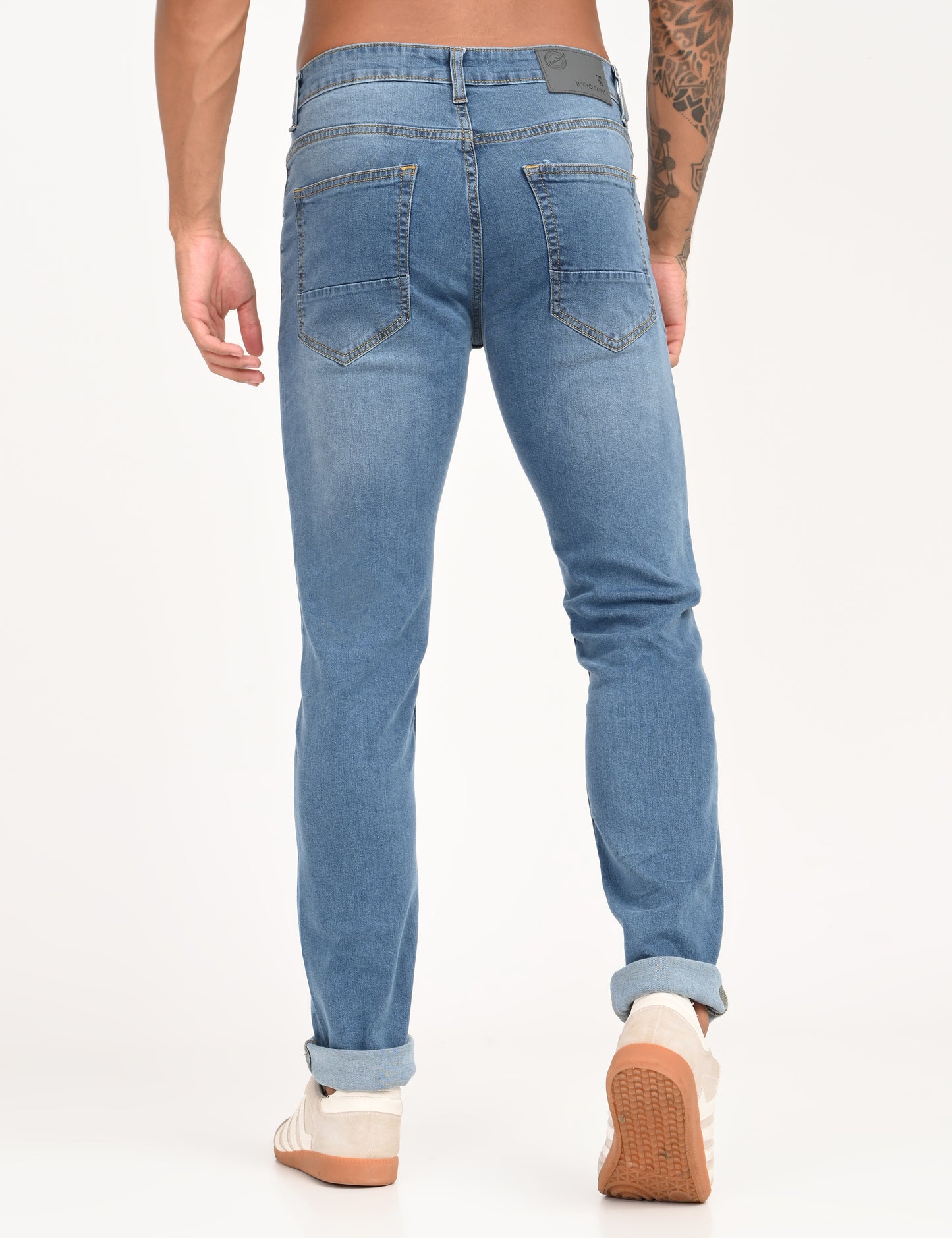 Classic Blue - Premium Slim Fit Denim Jeans