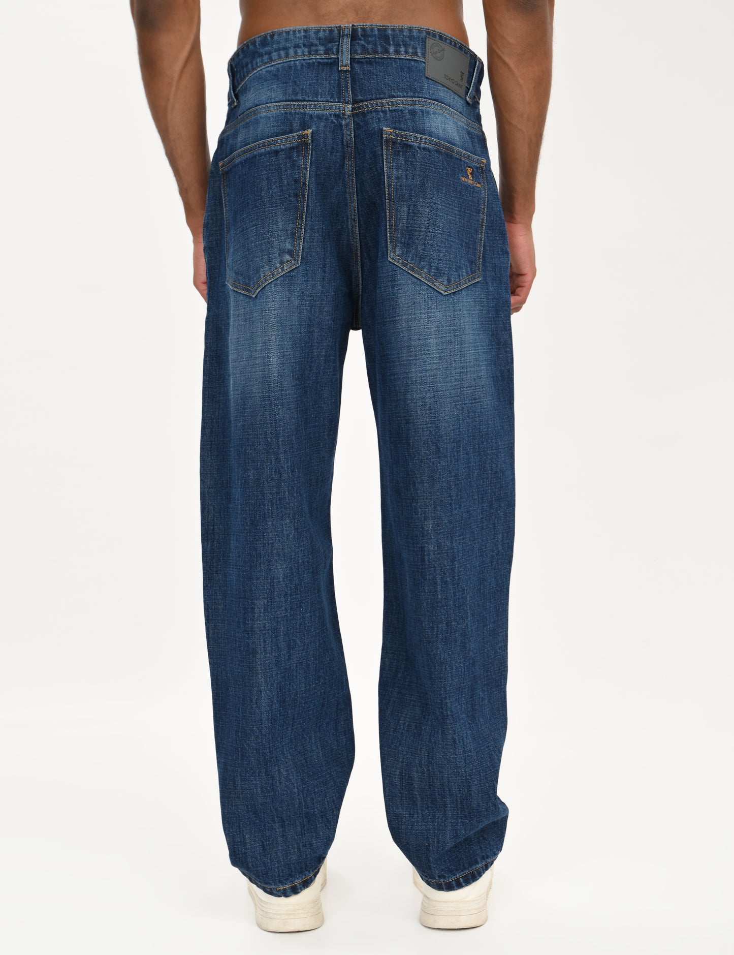 Dark Blue- Premium Loose Fit Denim Jeans