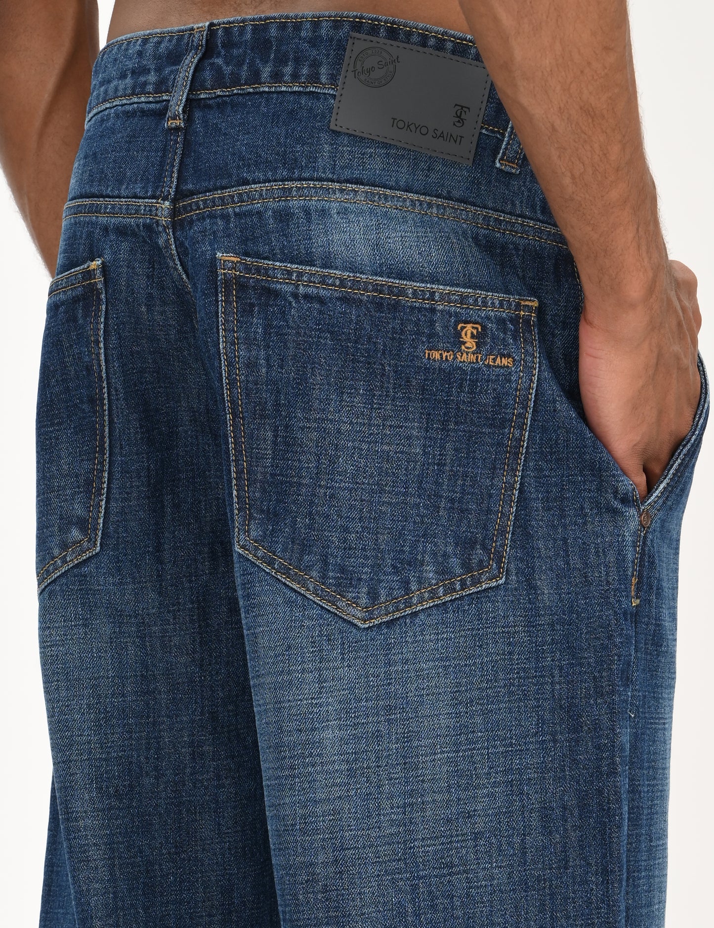 Dark Blue- Premium Loose Fit Denim Jeans