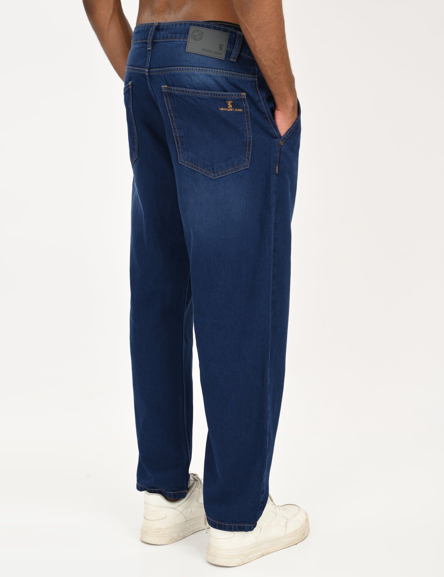 Rock Blue- Premium Loose Fit Denim Jeans